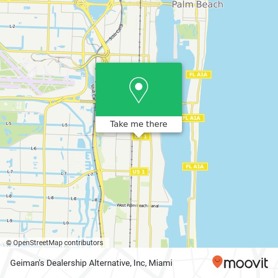 Geiman's Dealership Alternative, Inc map