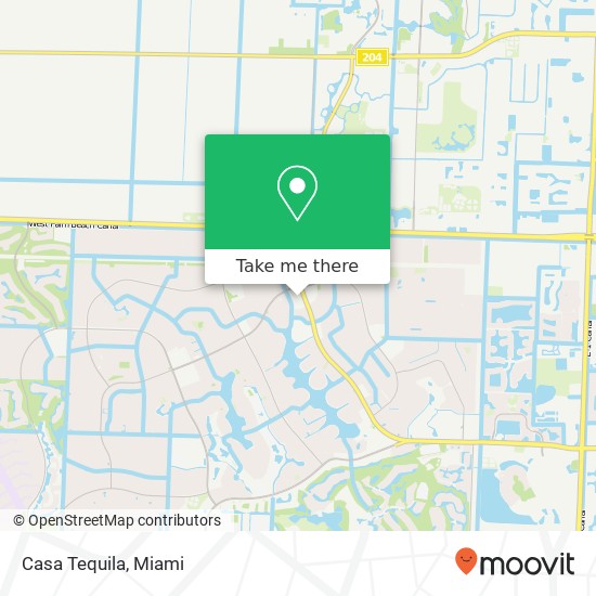 Casa Tequila map