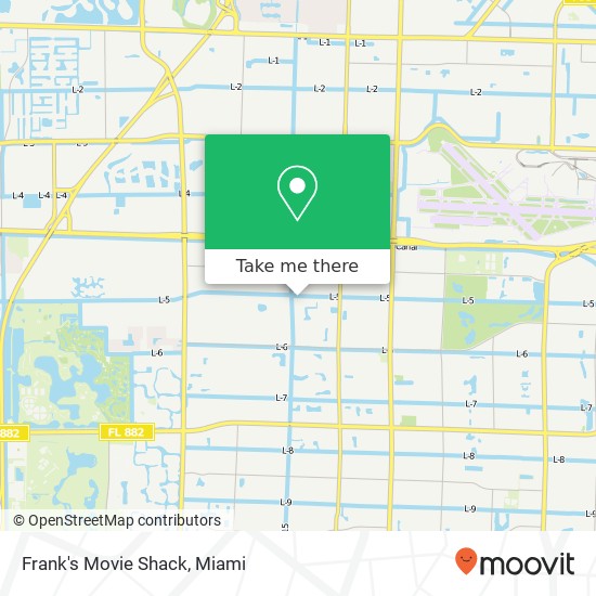 Mapa de Frank's Movie Shack