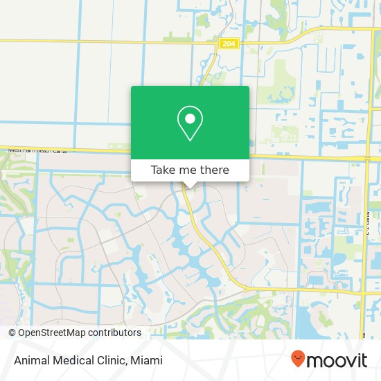 Mapa de Animal Medical Clinic