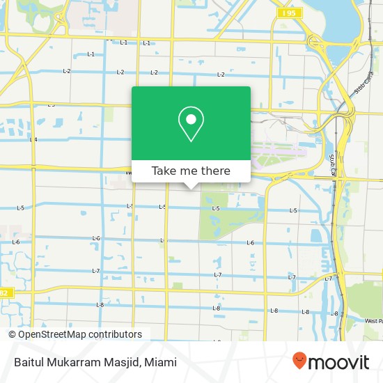 Baitul Mukarram Masjid map