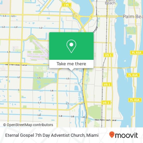 Eternal Gospel 7th Day Adventist Church map