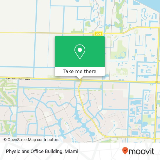 Physicians Office Building map