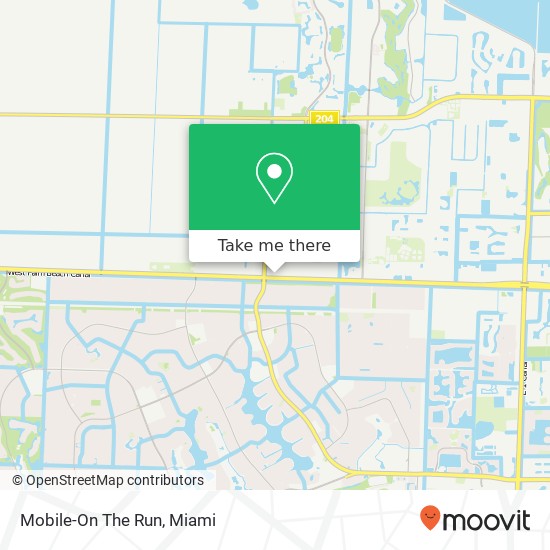 Mobile-On The Run map