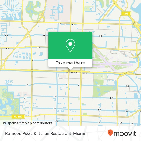 Romeos Pizza & Italian Restaurant map