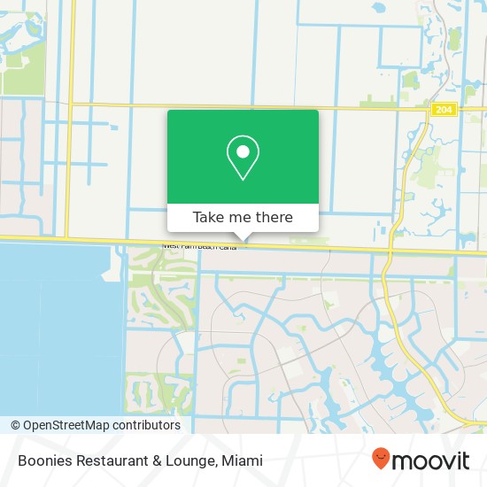 Boonies Restaurant & Lounge map