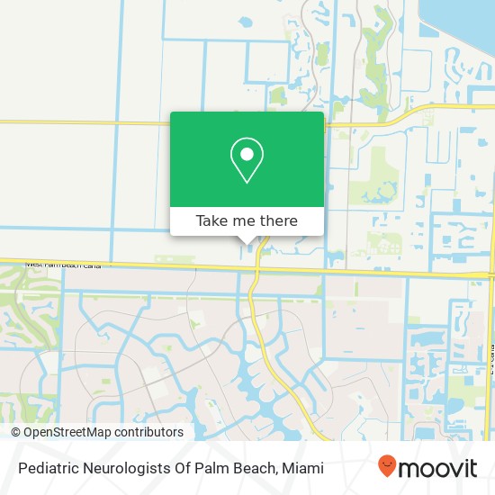 Mapa de Pediatric Neurologists Of Palm Beach