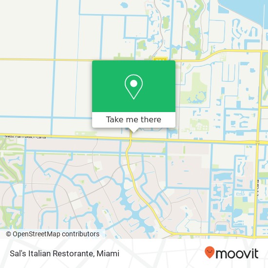 Sal's Italian Restorante map