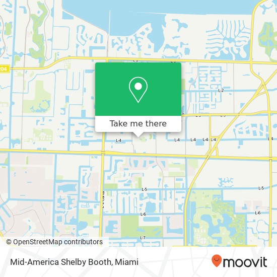 Mapa de Mid-America Shelby Booth