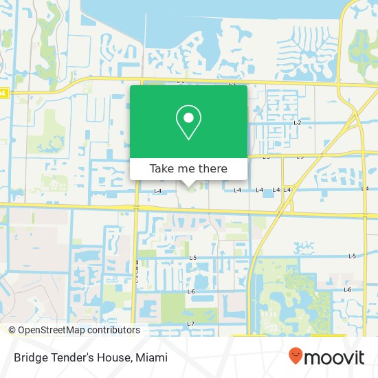Bridge Tender's House map