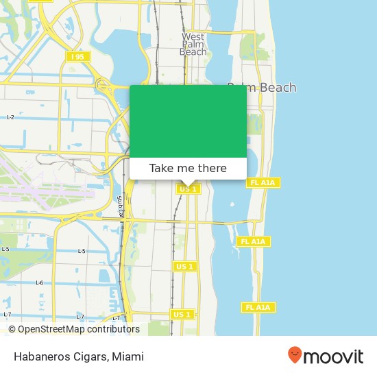 Habaneros Cigars map