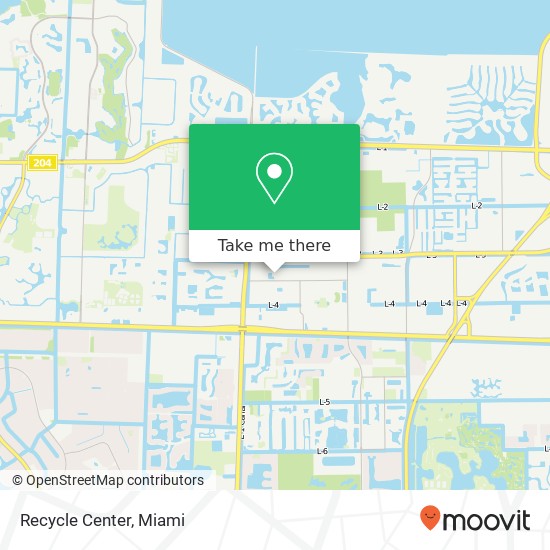 Mapa de Recycle Center