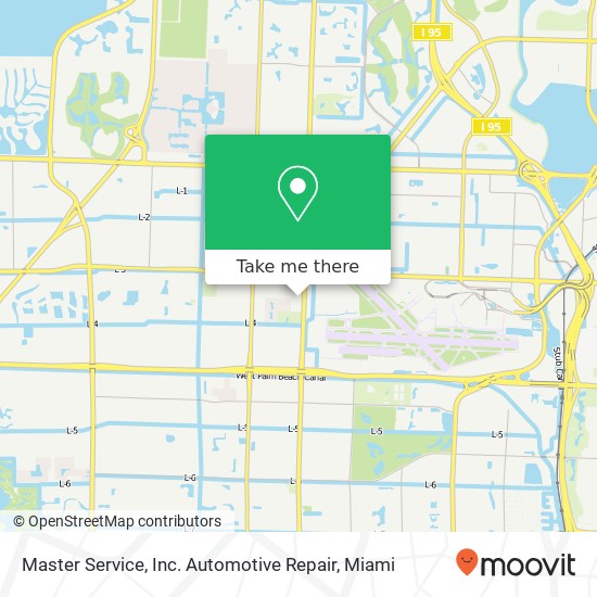 Mapa de Master Service, Inc. Automotive Repair