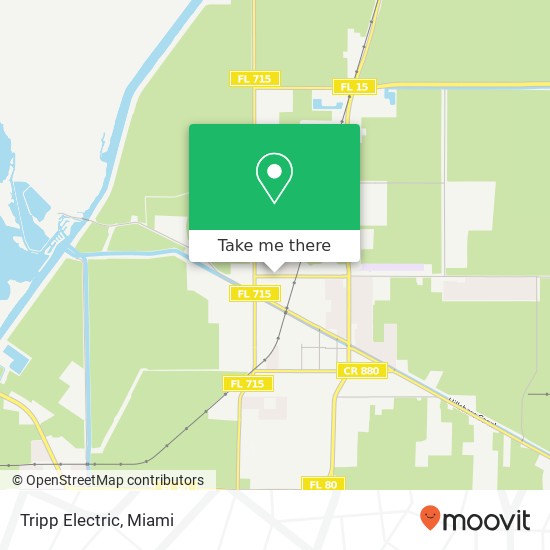 Tripp Electric map