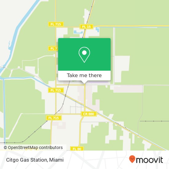 Mapa de Citgo Gas Station