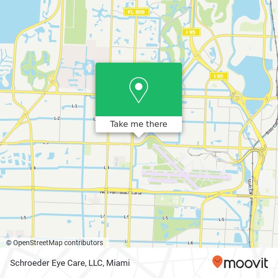 Schroeder Eye Care, LLC map