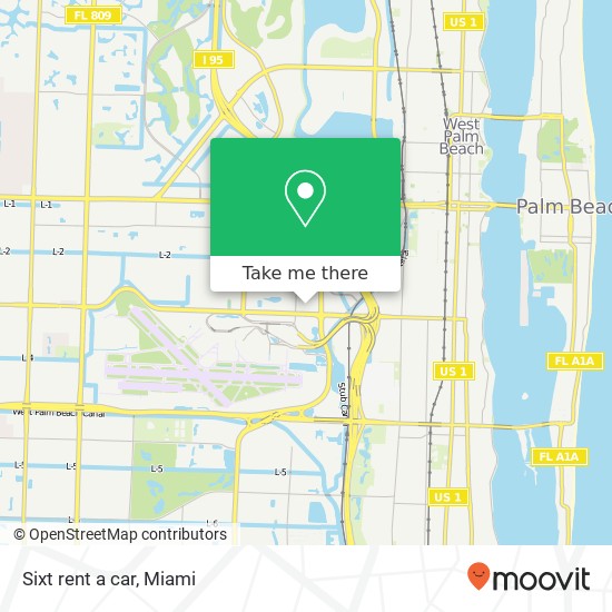 Sixt rent a car map