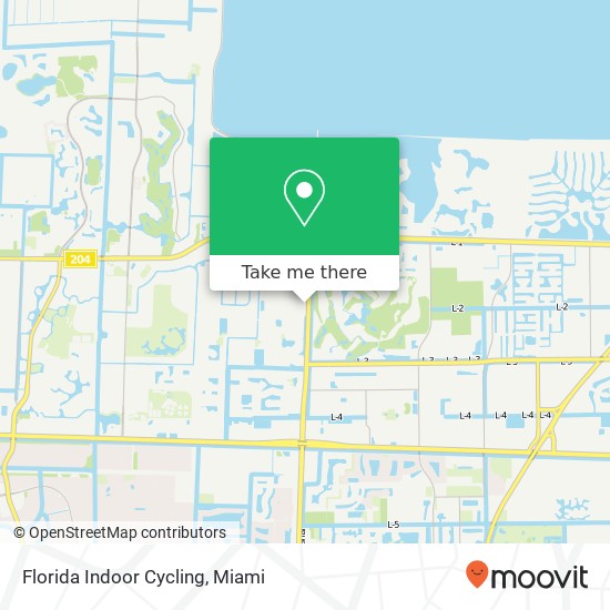 Mapa de Florida Indoor Cycling