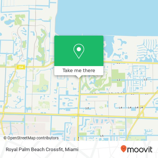 Royal Palm Beach Crossfit map