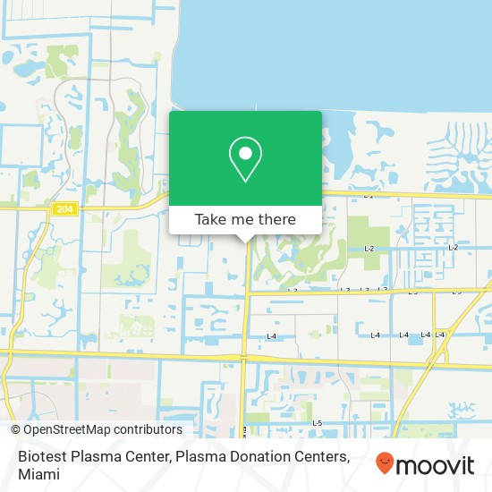 Biotest Plasma Center, Plasma Donation Centers map