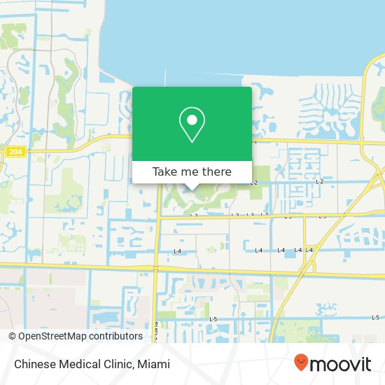 Chinese Medical Clinic map