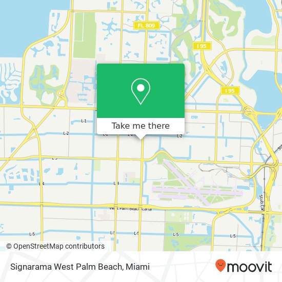 Mapa de Signarama West Palm Beach