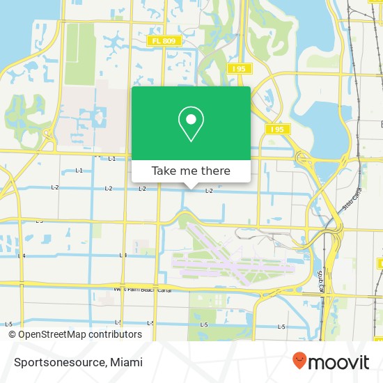 Sportsonesource map