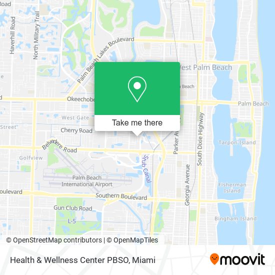 Health & Wellness Center PBSO map