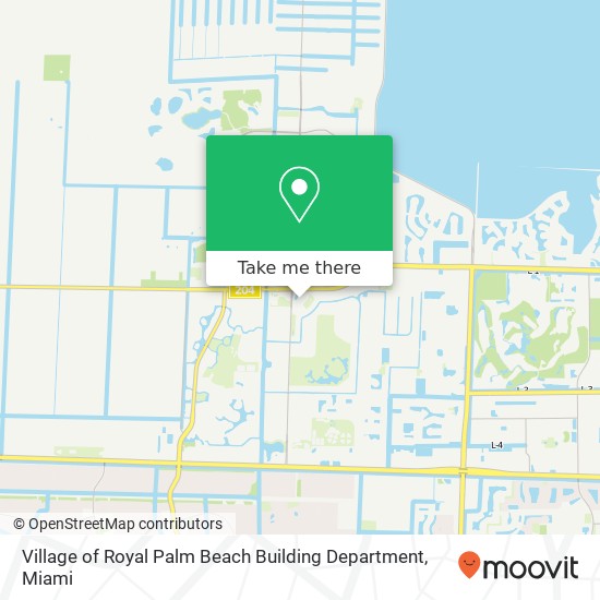 Mapa de Village of Royal Palm Beach Building Department