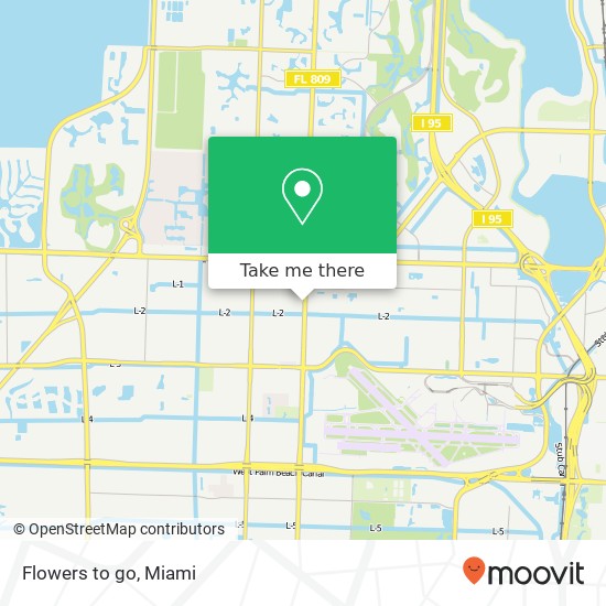 Flowers to go map