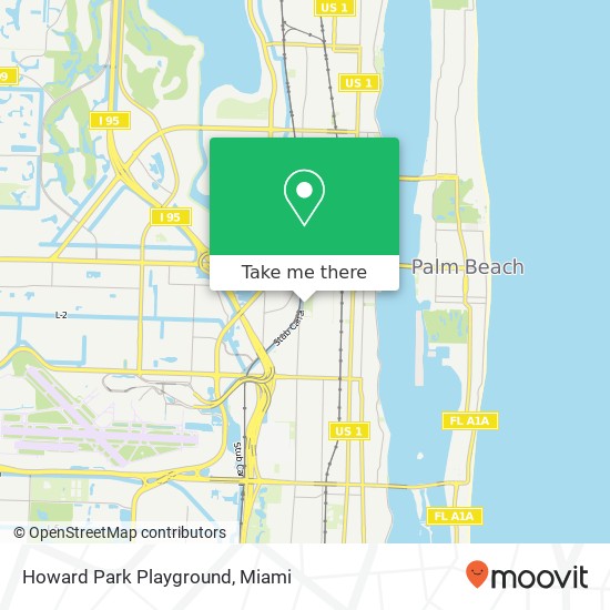 Mapa de Howard Park Playground