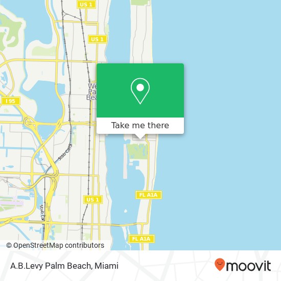 A.B.Levy Palm Beach map
