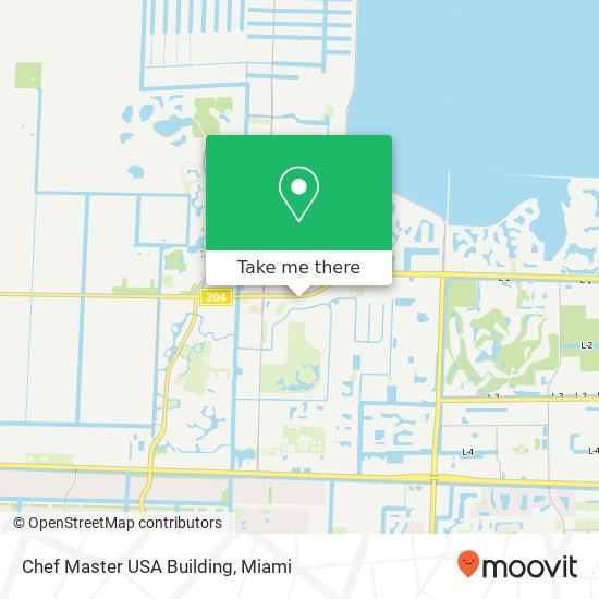 Mapa de Chef Master USA Building