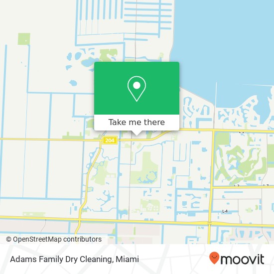 Mapa de Adams Family Dry Cleaning