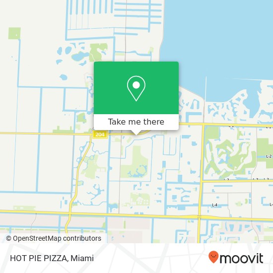 Mapa de HOT PIE PIZZA