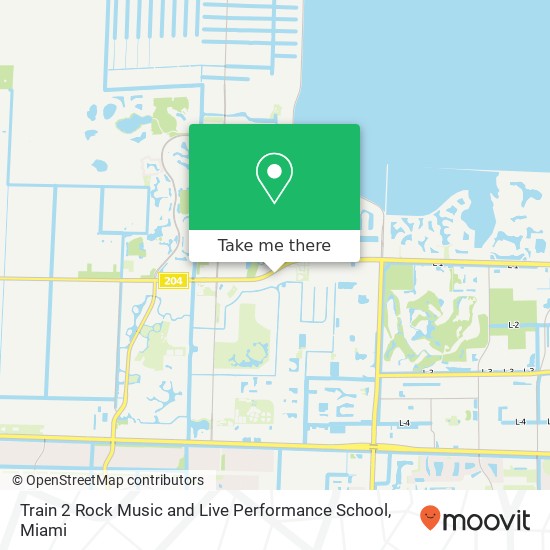 Train 2 Rock Music and Live Performance School map