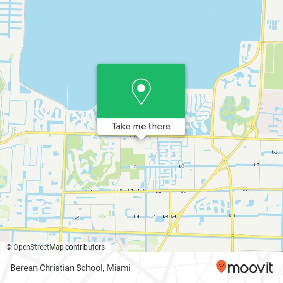 Mapa de Berean Christian School