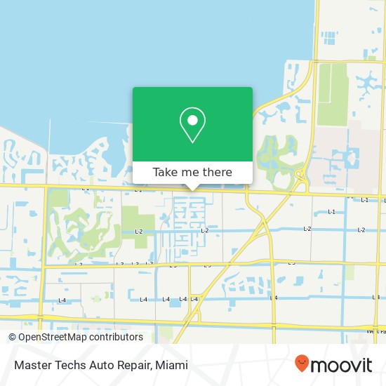 Master Techs Auto Repair map