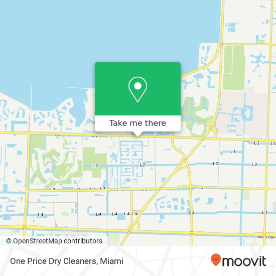 One Price Dry Cleaners map