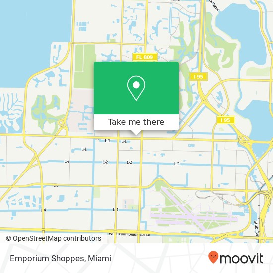 Mapa de Emporium Shoppes