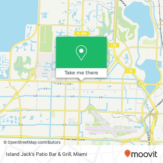 Island Jack's Patio Bar & Grill map