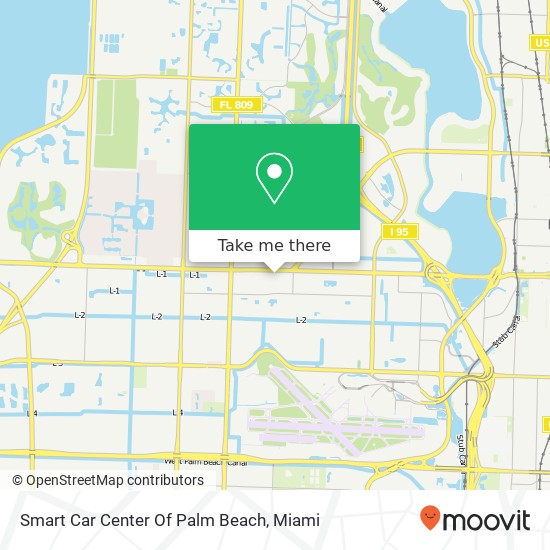 Smart Car Center Of Palm Beach map
