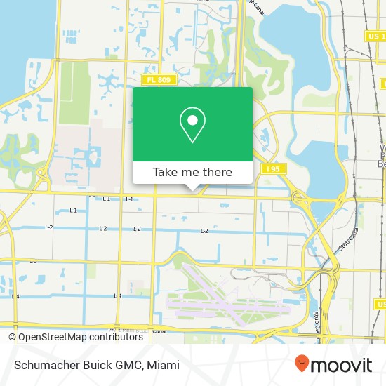 Schumacher Buick GMC map