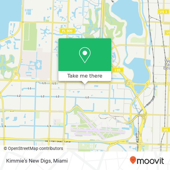 Kimmie's New Digs map