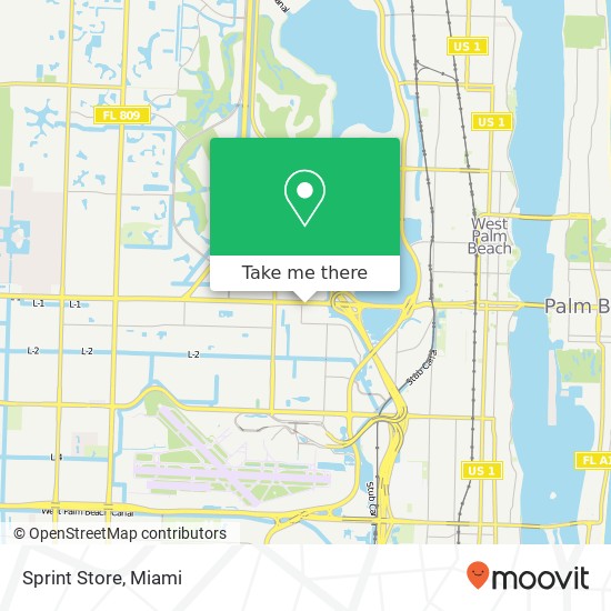 Mapa de Sprint Store