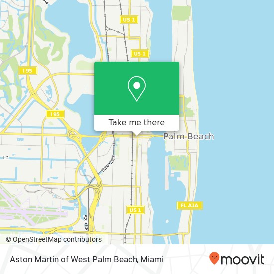 Mapa de Aston Martin of West Palm Beach