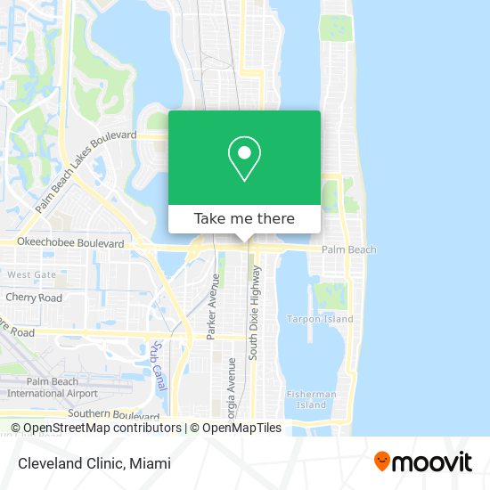 Cleveland Clinic map