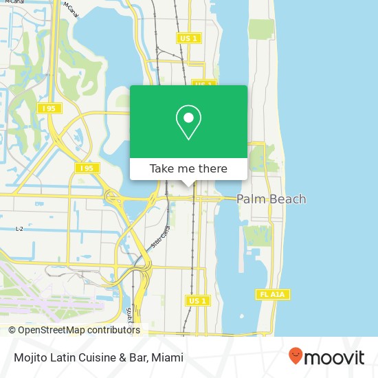 Mojito Latin Cuisine & Bar map