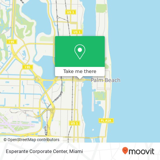 Esperante Corporate Center map