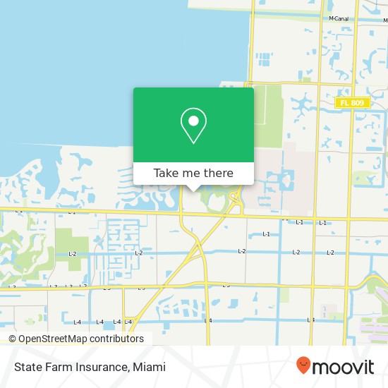 State Farm Insurance map